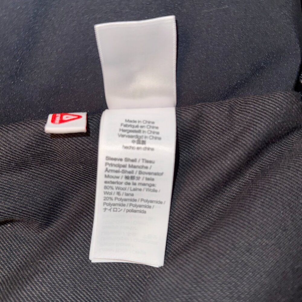 J.Crew Jacket Mens Medium Black Hooded PrimaLoft Corduroy Wool Panels NWT - Picture 15 of 16